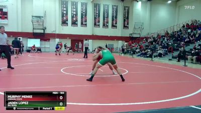 165 lbs Semifinal - Murphy Menke, Oregon State vs Jaden Lopez, Big Bend