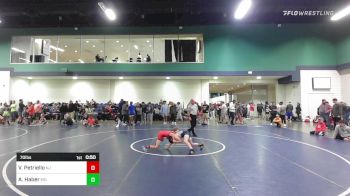 70 lbs Consi Of 16 #1 - Vincent Petriello, NJ vs Avery Haber, MD