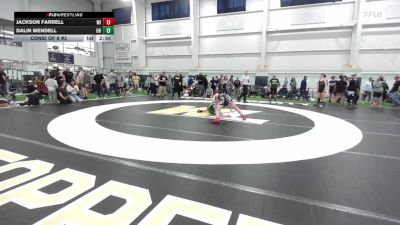 S-126 lbs Consi Of 8 #2 - Jackson Farrell, MI vs Dalin Mendell, OH