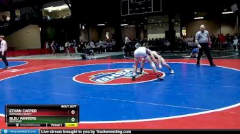 2A-138 lbs Quarterfinal - Ethan Carter, Haralson County vs Bleu Winters, Rockmart