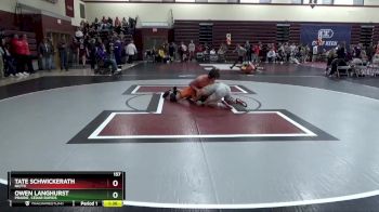 157 lbs Round 3 - Tate Schwickerath, NH/TV vs Owen Langhurst, Prairie, Cedar Rapids