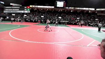 45 lbs Cons. Round 1 - Landon Fitzgerald, BUC2 vs Greyson Grunden, EWO3