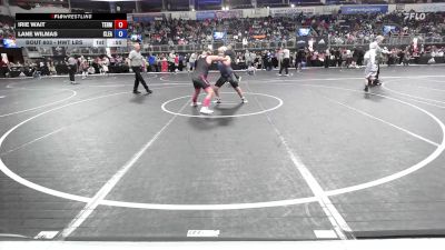 Rr Rnd 1 - Irie Wait, Terminator Wrestling Academy vs Lane Wilmas, Clearwater Youth Wrestling Club