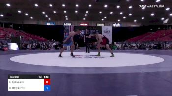 78 lbs Consi Of 8 #2 - Karras Kalivas, Oregon vs Dustin Howa, Las Vegas Wrestling Club