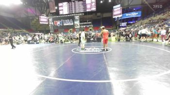 220 lbs Cons 32 #2 - Gerardo Anaya, Arizona vs Joshua Edwards, Illinois