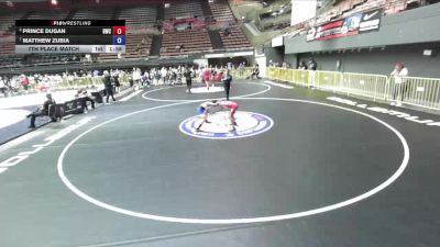 74 lbs 7th Place Match - Prince Dugan, Driller Wrestling Club vs Matthew Zubia