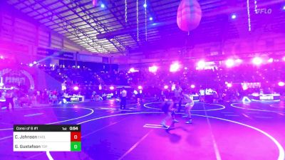 109 lbs Consi Of 8 #1 - Carter Johnson, Eaglecrest WC vs Gabriel Gustafson, Top Rank Hammers