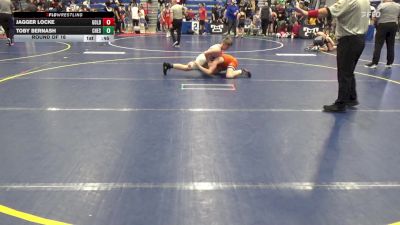 116 lbs Round Of 16 - Jagger Locke, Gold Schopp vs Toby Bernash, Chestnut Ridge