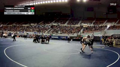 145-D1 Quarterfinal - Isabella SantaMaria, Cienega vs Julianna Arvizu, Basha High School