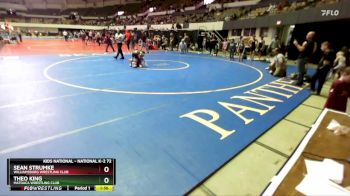 National K-2 72 Round 3 - Theo King, Matoaca Wrestling Club vs Sean Strumke, Williamsburg Wrestling Club