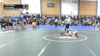 145 lbs Consi Of 8 #1 - Kyra Russell, Winnisquam vs Ella Neishel, North Providence
