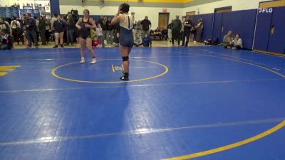 125 lbs Consy 3 - Ella Kasunic, UnAttached vs Selena Vazquez, Kiski Area