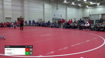 160 lbs Final - Chase Brock, Missouri United (M) vs Jokiah Sewell, IKWF Gold (M)