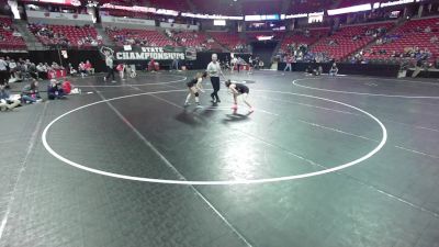 100 lbs Cons. Sub-quarters - Josie Tomlinson, Poynette vs Kailee Spilde, Richland Center