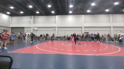 55 lbs Champ. Round 3 - Katalina Huitron, Backyard Bullies Wrestling Club vs Genevieve Valdovinos, Daughter's Of Zion