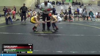 100 lbs Round 4 (6 Team) - Thayne Gourley, Elite Athletic Club vs Wesley Honiss, Michigan Matcats