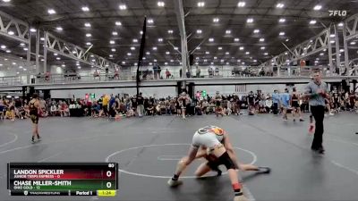 80 lbs Round 3 (8 Team) - Chase Miller-Smith, Ohio Gold vs Landon Spickler, Junior Terps Express