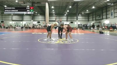 215 lbs 1 - Jackson Dill, OTM WALTERS WRESTLING vs Apollo Armour, WILLIAMSBURG WRESTLING CLUB