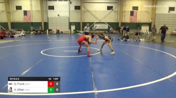 132 lbs Prelims - Quentyn Frank, Amherst High School vs Kaleb Eliker, York High School