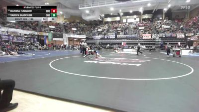 135 lbs Cons. Round 1 - Tairyn Blocker, Cherryvale Hs vs Danika Haigler, Rosalia-Flinthills
