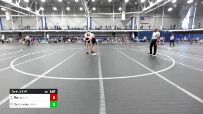 197 lbs Consi Of 8 #1 - Cayde Bevis, Binghamton University vs Reid Schroeder, Army Prep