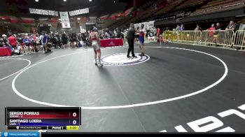 152 lbs Round 2 (16 Team) - Sergio Porras, SDIKWA vs Santiago Loera, LAWA