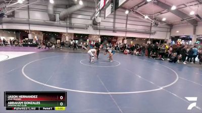 150 lbs Cons. Semi - Abraham Gonzales, Spartan Mat Club vs Jason Hernandez, Jflo Trained