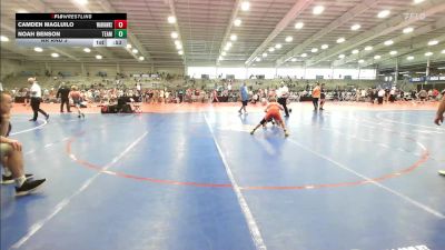 90 lbs Rr Rnd 3 - Camden Magluilo, Warhawks vs Noah Benson, Team Barracuda Elem