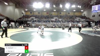 126 lbs 3rd Place - Brody Gobbell, Father Ryan High School vs Jason Torres, Malvern Prep