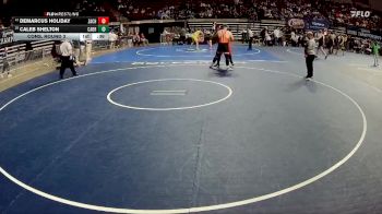 D 1 285 lbs Cons. Round 3 - Demarcus Holiday, Zachary vs Caleb Shelton, Catholic - B.R.