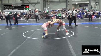 113 lbs Cons. Round 3 - Brian Casas, Liberal WC vs Xzephren Donner, Russell WC