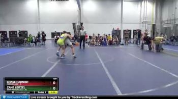 130 lbs Round 1 (8 Team) - Zane Leitzel, Warhawks Black vs Chase Harnish, Penn Manor