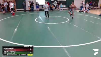 125 lbs Champ. Round 2 - Jonah Schulz, Cody Wrestling Club vs Royce Smith, Lander USA Wrestling