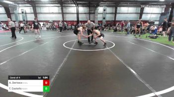 152 lbs Consi Of 4 - Anthony Derkacs, Chalfont, PA vs Tom Castello, Rockaway, NJ