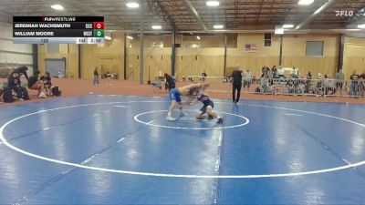 125 lbs Round 2 (6 Team) - Jeremiah Wachsmuth, Clackamas Community College vs William Moore, Westcliff