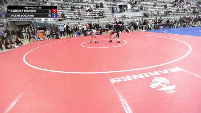 U20 Women - 50 lbs Quarters - Gabriele Tedesco, FL vs Jaclyn Bouzakis, PA
