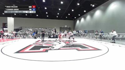 165 lbs Cons. Sub-semis - Reed Wilson, Nixa Wrestling vs Conner Giedd, Heartland Wrestling Academy