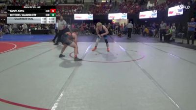 170 lbs Quarterfinal - Koda King, Ronan Wrestling Club vs Mitchel Wainscott, Powell Wrestling Club