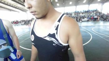 215 lbs Rr Rnd 1 - Elijah Duran, NM Royalty vs Cohen Brown, Mustangs WC