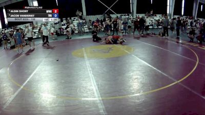 138 lbs Quarters - Aldin Short, MVKWA Patriot Wrestling Club vs JACOB VANDERIET, Thoroughbred Wrestling Academy