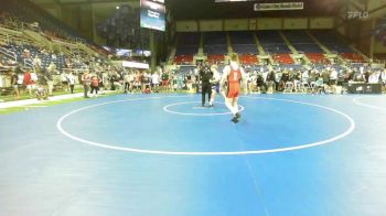 160 lbs Rnd Of 32 - Waylon Cressell, North Dakota vs Edgar Land, Alaska