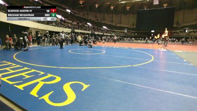 K-2 56 Round 2 - Beckam McGavran, Great Neck Wrestling Club vs Elwood Austin IV, Virginia Beach Fighthouse