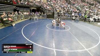 120 lbs Cons. Round 1 - Quintin Dennis, Bear River vs Hunter Mcbride, Ridgeline