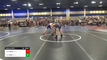 Match - Jacob Oakley, East Valley WC vs Jaxon Utter, 4MG Wrestling