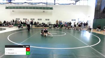 126 lbs Consi Of 8 #2 - Julian Colon, Bristol Central vs Tyler Roussel, New Milford