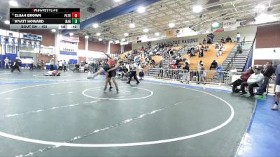 150 lbs Cons. Round 4 - Elijah Brown, Patriot vs Wyatt Howard, Marina