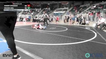92 lbs Semifinal - Robert Stegeman, Raw Wrestling Club vs Braden Abel, Salina Wrestling Club