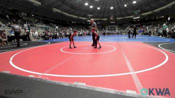 61 lbs Quarterfinal - Thomas Underwood, Owasso Takedown Club vs Alex Freeman, Muskogee Rougher Youth Wrestling