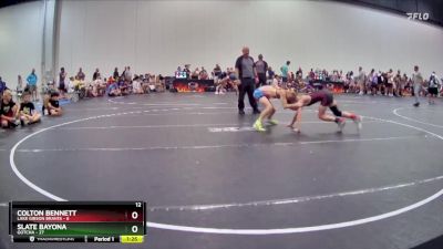 84 lbs Round 9 (10 Team) - Slate Bayona, Gotcha vs Colton Bennett, Lake Gibson Braves