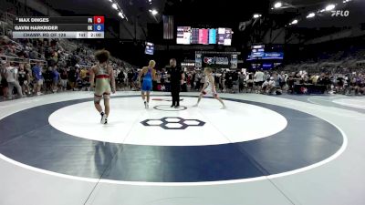 120 lbs Champ. Rd Of 128 - Max Dinges, PA vs Gavin Harkrider, OK